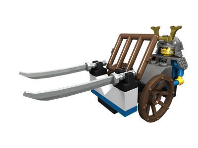 3018 Mini Siege-Cart Ninja (Used) LEGO Castle