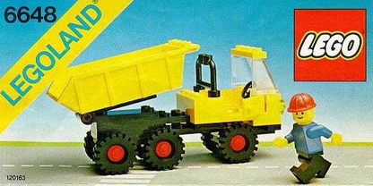 6648 Dump Truck (Used) LEGO Town