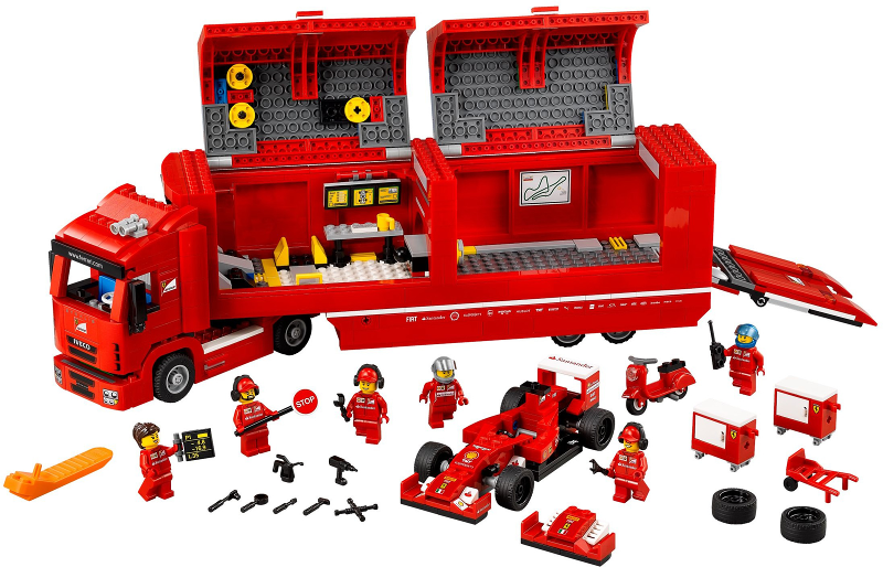 75913 F14 T and Scuderia Ferrari Truck (Retired) LEGO Speed Champions