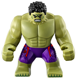 Hulk - Giant, Dark Purple Pants with Avengers Logo (sh0173)