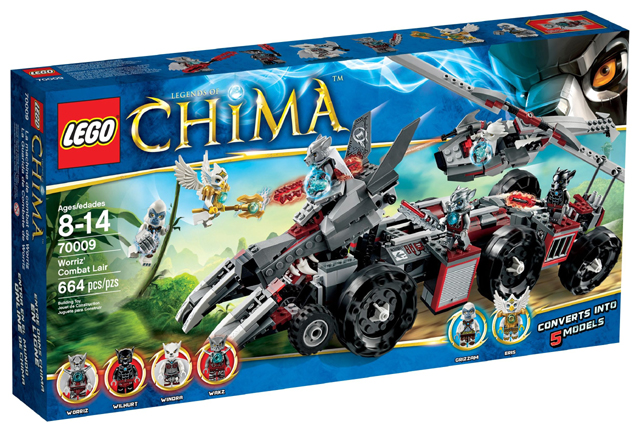 70009 Worriz's Combat Lair (Retired) LEGO Legends of Chima