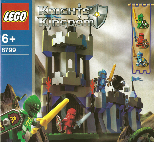 8799 Knights' Castle Wall (Certified) LEGO Castle