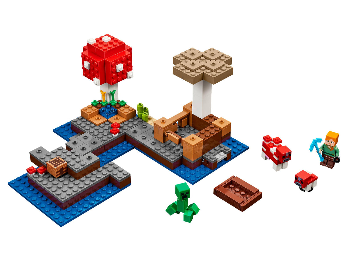 21129 The Mushroom Island (Used) LEGO Minecraft