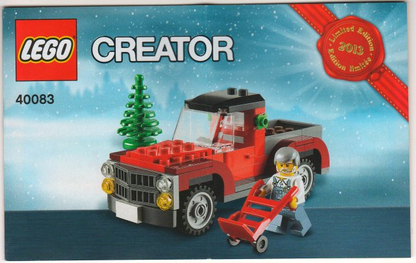 40083 Christmas Tree Truck (Used) LEGO Creator
