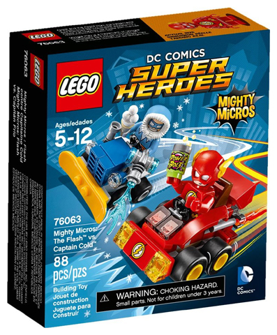 76063 Mighty Micros: The Flash vs. Captain Cold (Retired) LEGO Super Heroes