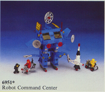6951 Robot Command Center (Certified) LEGO Space