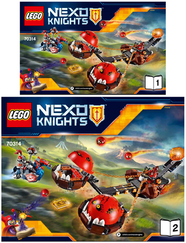 70314 Beast Master's Chaos Chariot (Certified) LEGO Nexo Knights