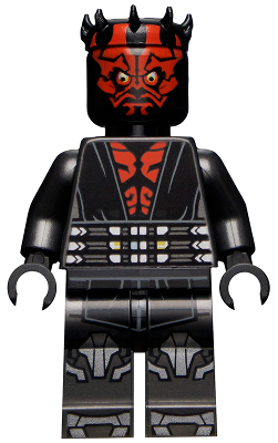 Darth Maul - Printed Legs with Silver Armor (sw1155)