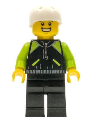Cyclist - Lime and Black Jacket (cty0658)