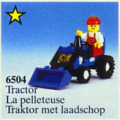 6504 Tractor (Retired) LEGO Town