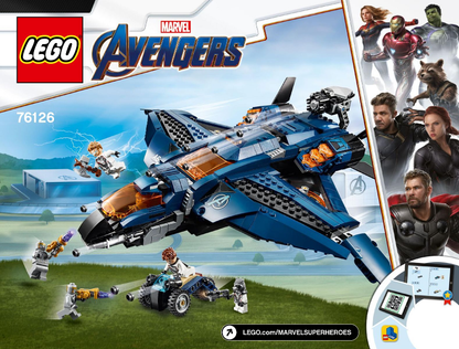 76126 Avengers Ultimate Quinjet (Certified) LEGO Super Heroes