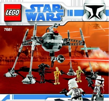 7681 Separatist Spider Droid (Used) LEGO Star Wars