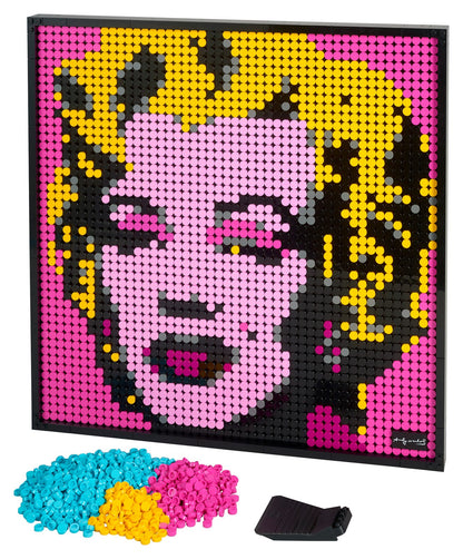 31197 Andy Warhol's Marilyn Monroe (Used) LEGO Art