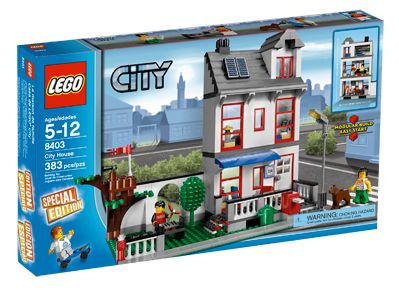 8403 City House (Retired) LEGO City