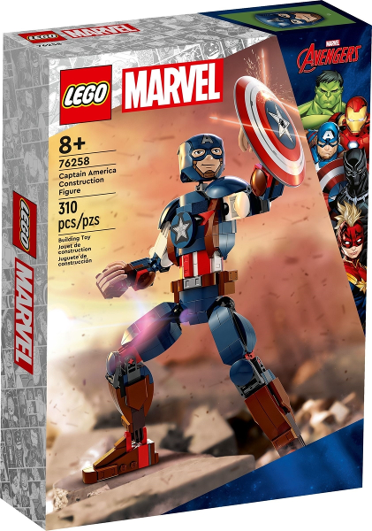 76258 Captain America Construction Figure (Retired) LEGO Super Heroes