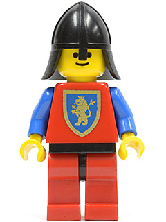 Crusader Lion - Red Legs with Black Hips, Black Neck-Protector (cas120)