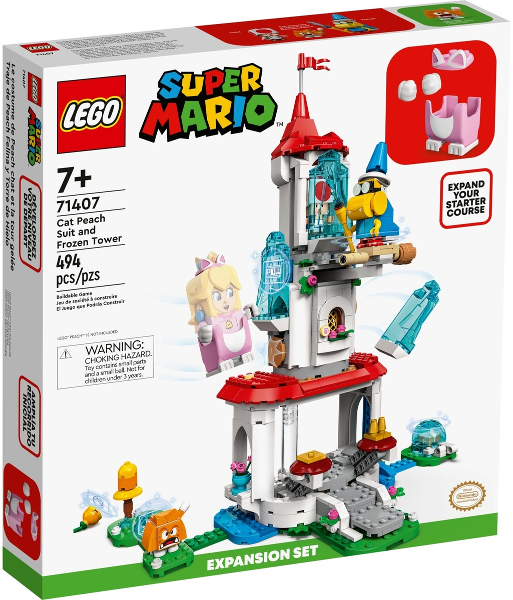 71407 Cat Peach Suit and Frozen Tower - Expansion Set (Retired) LEGO Super Mario
