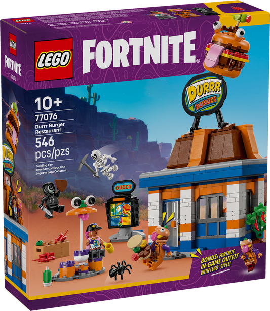 77076 Durrr Burger Restaurant (Retired) LEGO Fortnite