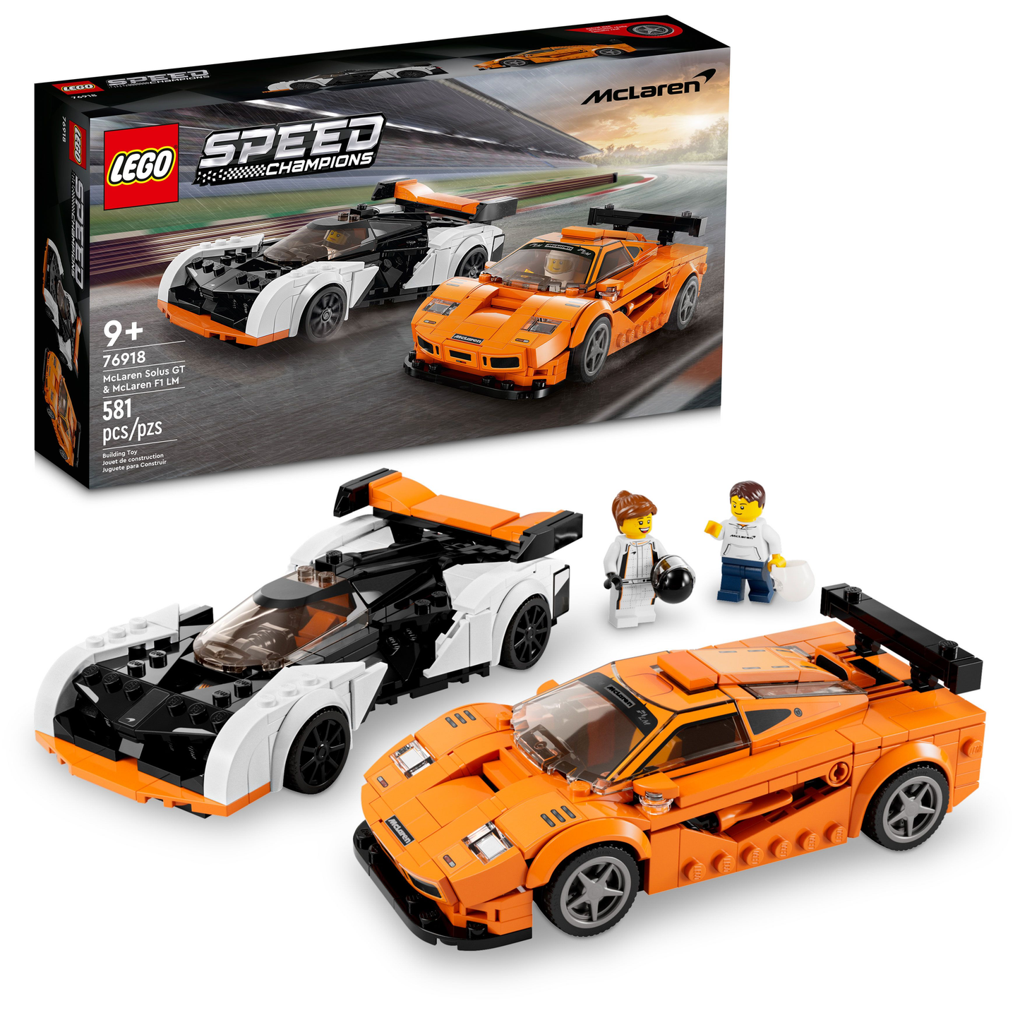 76918 McLaren Solus GT & McLaren F1 LM (Retired) LEGO Speed Champions