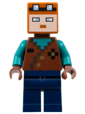 Miner - Reddish Brown Vest (min128)