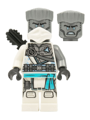 Zane - The Island, Mask and Hair, Quiver (njo0687)