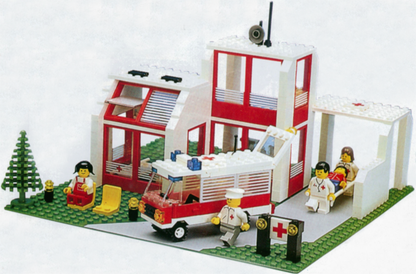 6380 Emergency Treatment Center (Used) LEGO Town