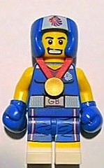 Brawny Boxer, Team GB (Minifigure Only) (tgb001)