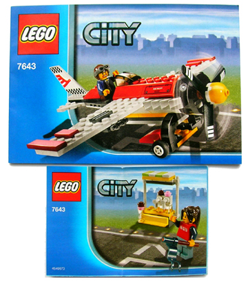 7643 Air Show Plane (Used) LEGO Town