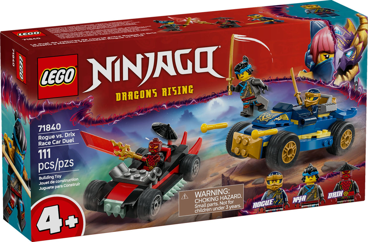 71840 Rogue vs. Drix Race Car Duel (Retired) LEGO Ninjago