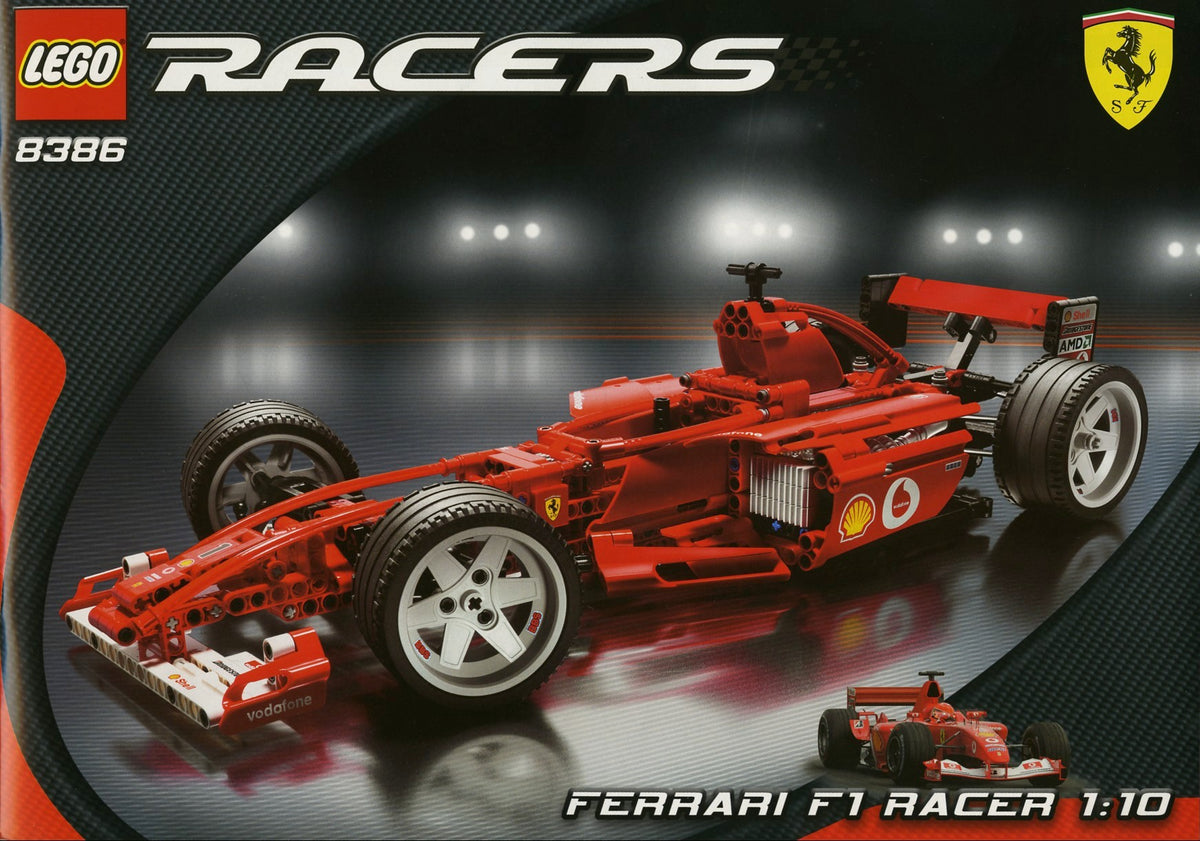 8386 Ferrari F1 Racer 1:10 (Used) LEGO Racers