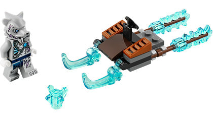 30266 Sykor's Ice Cruiser (Used) LEGO Legends of Chima