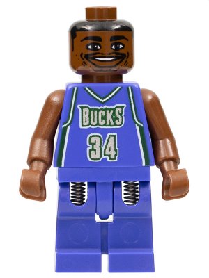 NBA Ray Allen, Milwaukee Bucks #34 (nba005)