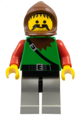 Dark Forest - Forestman 4, Light Gray Legs with Black Hips (cas009)