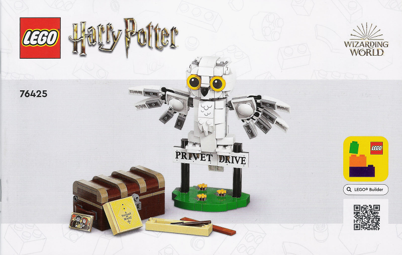 76425 Hedwig at 4 Privet Drive (Used) LEGO Harry Potter