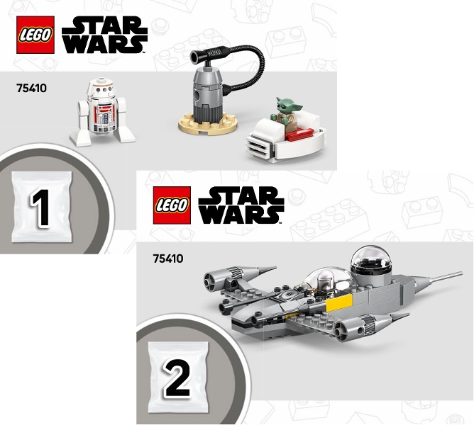 75410 Mando and Grogu's N-1 Starfighter (Certified) LEGO Star Wars