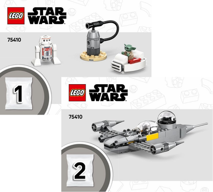 75410 Mando and Grogu's N-1 Starfighter (Certified) LEGO Star Wars