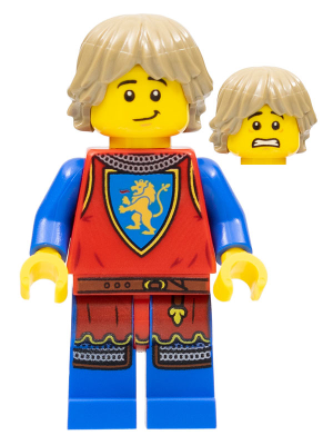 Lion Knight - Male, Dark Tan Hair (cas560)