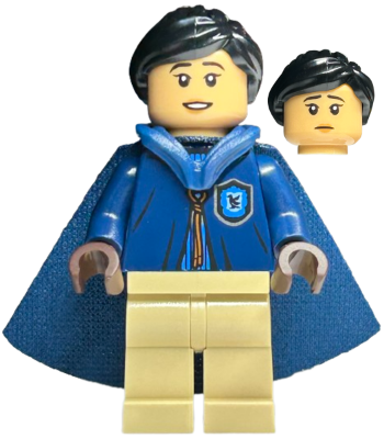Cho Chang - Dark Blue Ravenclaw Quidditch Uniform with Hood and Cape (hp428)