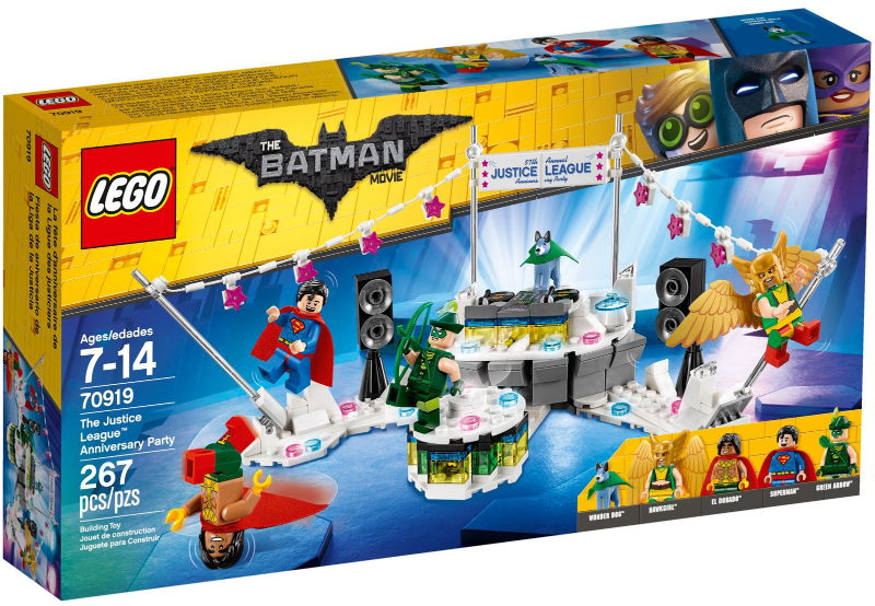 70919 The Justice League Anniversary Party (Retired) The LEGO Batman Movie