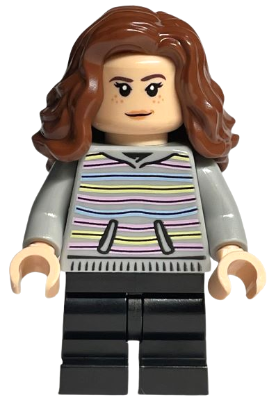 Hermione Granger - Striped Hoodie, Black Medium Legs (hp383)