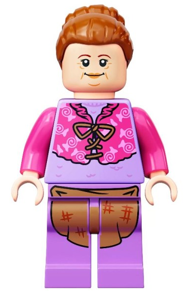 Mrs. Flume - Dark Pink Shawl (hp292)