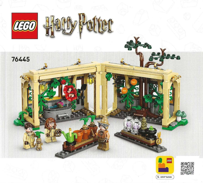 76445 Hogwarts Castle: Herbology Class (Certified) LEGO Harry Potter