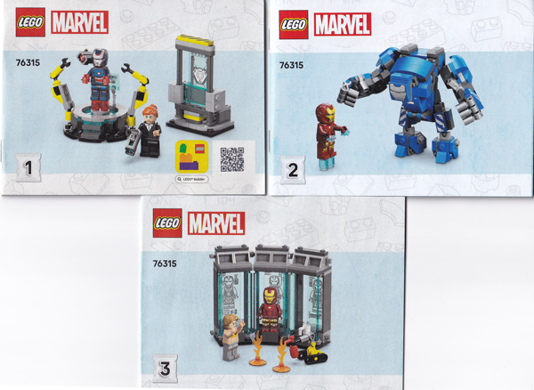 76315 Iron Man's Laboratory: Hall of Armor (Used) LEGO Super Heroes
