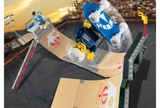 3537 Skateboard Vert Park Challenge (Certified) LEGO Sports