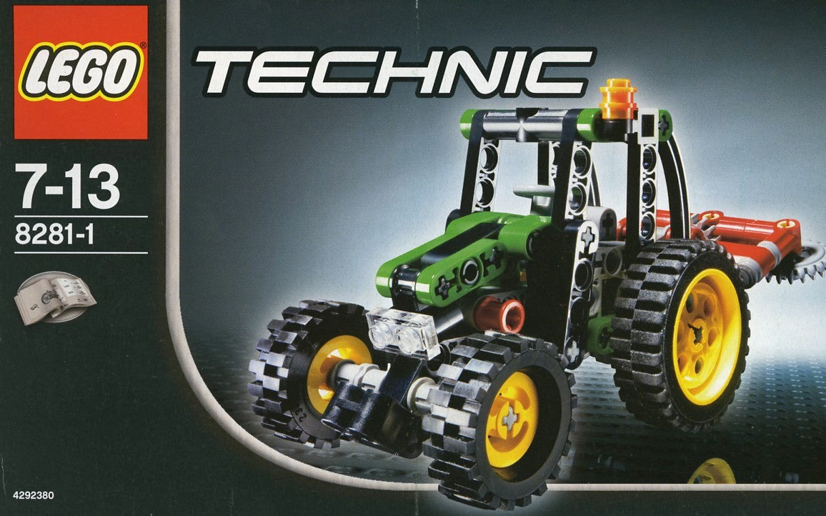 8281 Mini Tractor (Used) LEGO TECHNIC