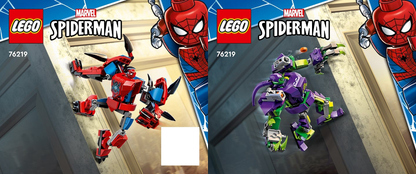 76219 Spider-Man & Green Goblin Mech Battle (Certified) LEGO Super Heroes