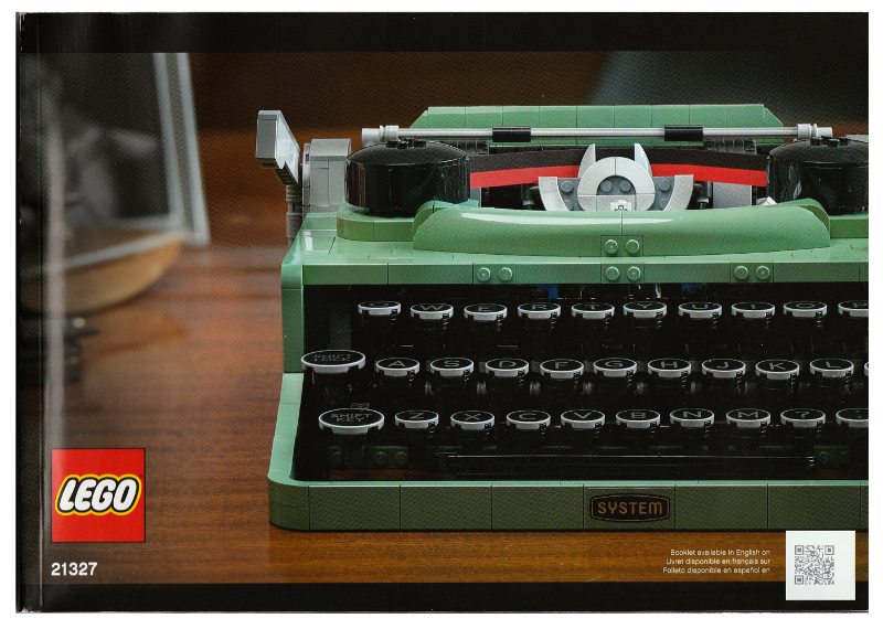 21327 Typewriter (Used) LEGO Ideas