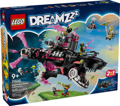 71500 Nightmare Shark Submarine (Retired) LEGO Dreamzzz