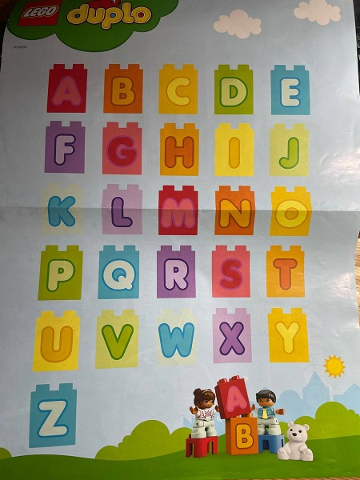 10915 First Alphabet Truck (Used) LEGO DUPLO
