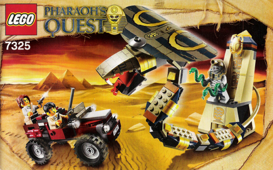 7325 Cursed Cobra Statue (Certified) LEGO Pharaohs Quest